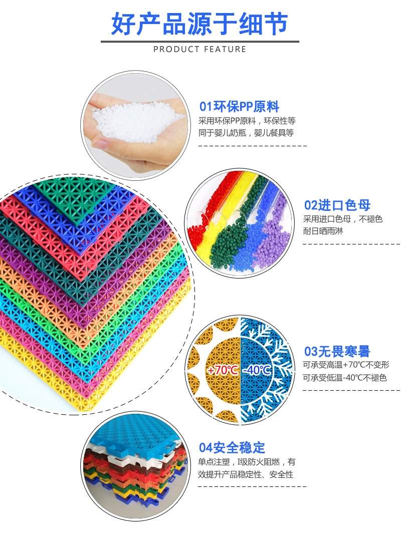 懸浮拼裝地板細(xì)節(jié)