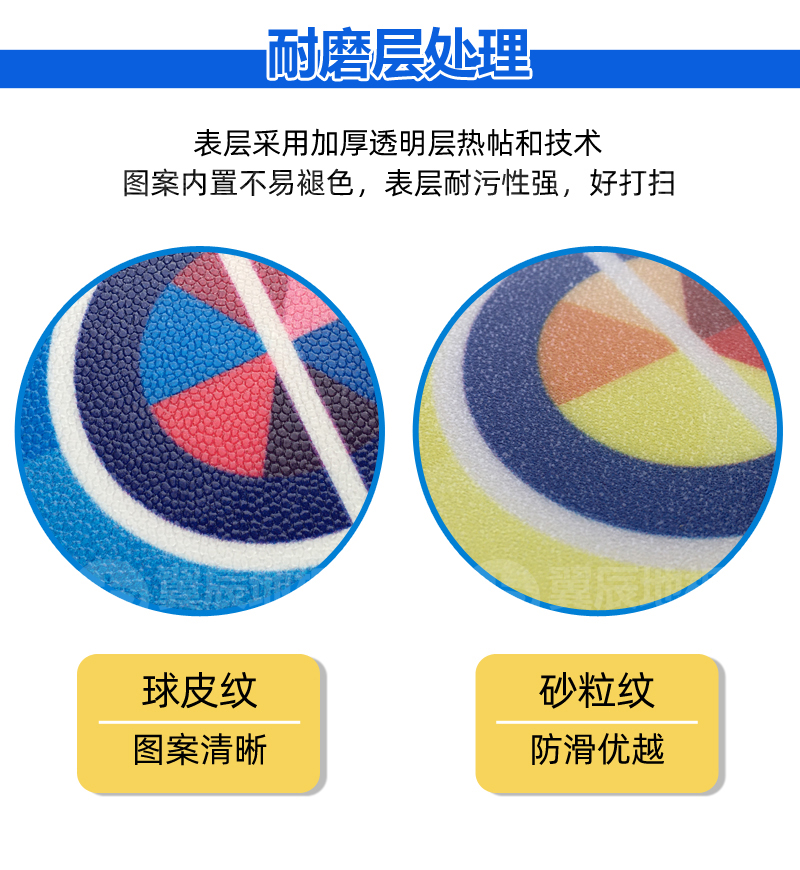 籃球場打印定制地板紋路